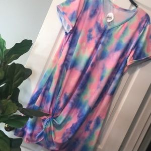 Ladies tie-dyed dress Plus size- *NEW*